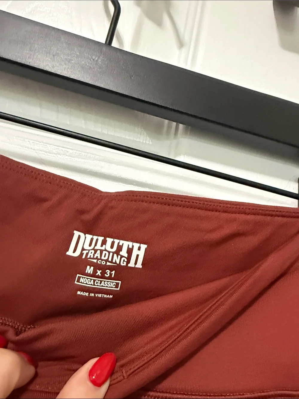 Duluth Trading Co Women's NoGa Classic Mx31 Brick red/rust